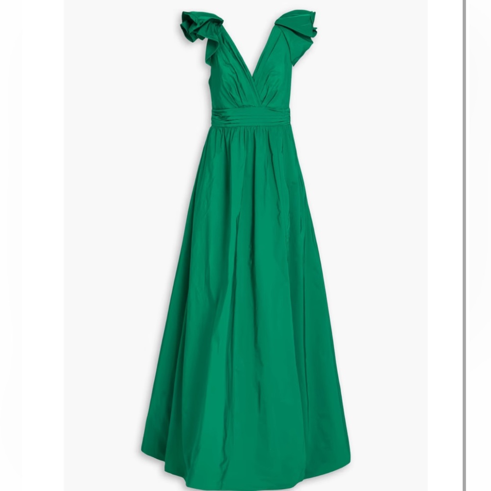 NWT MARCHESA NOTTE Green Gown